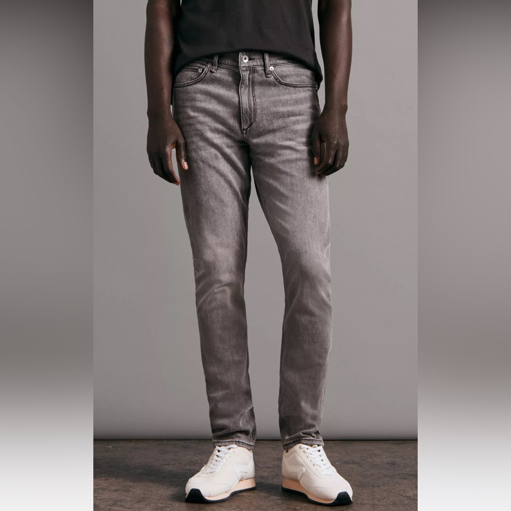 Rag & Bone Men's Fit 1 Skinny Greysail  Jeans